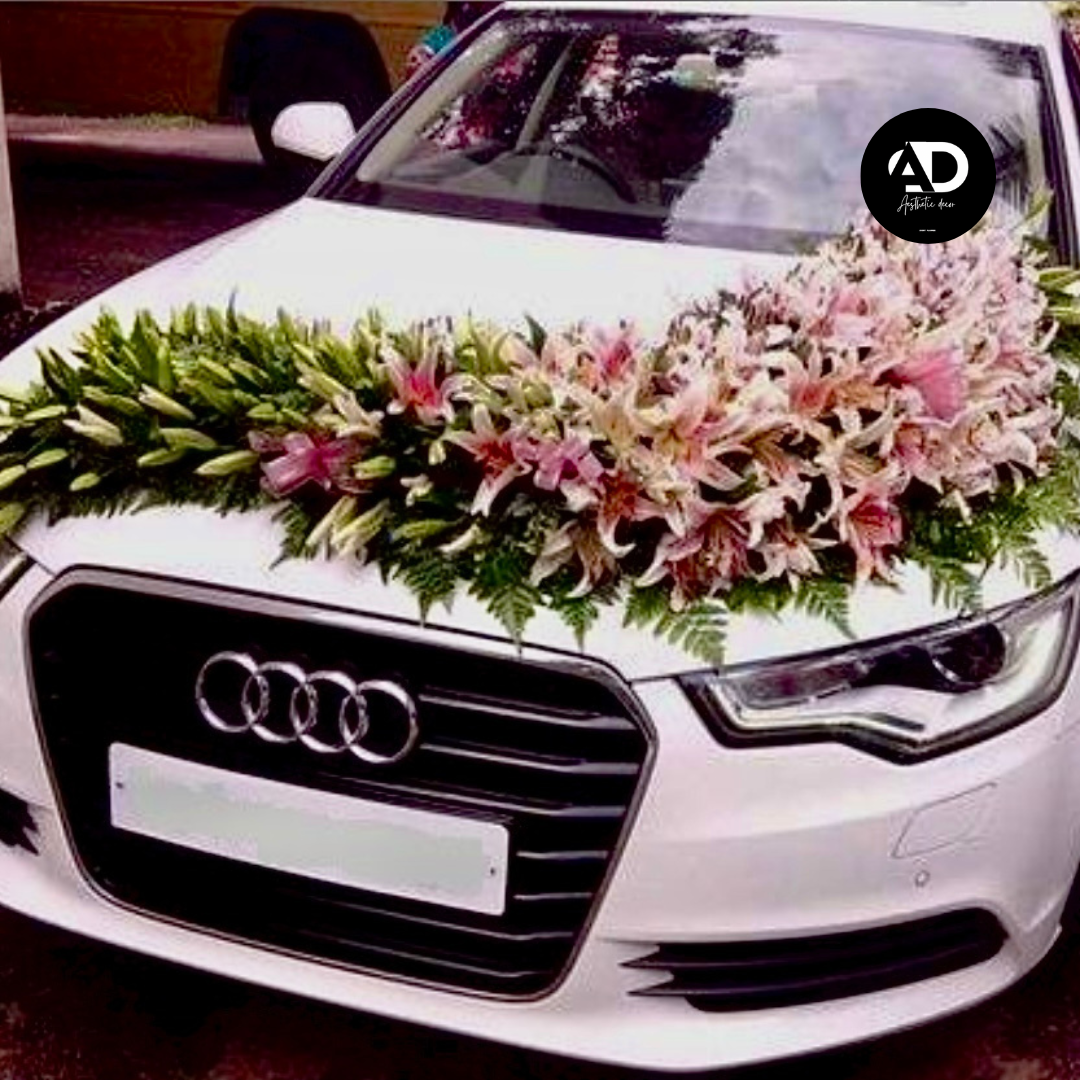 Wedding car decor